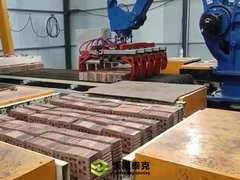 자동 벽돌 포장 기계 점토 벽돌 만드는 기계 호프만 / 터널 kiln와 호환
