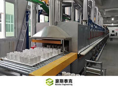 자세히 살펴보기: 중공 점토 벽돌 만들기 기계 롤러 가마가 있는 중공 블록 성형 기계